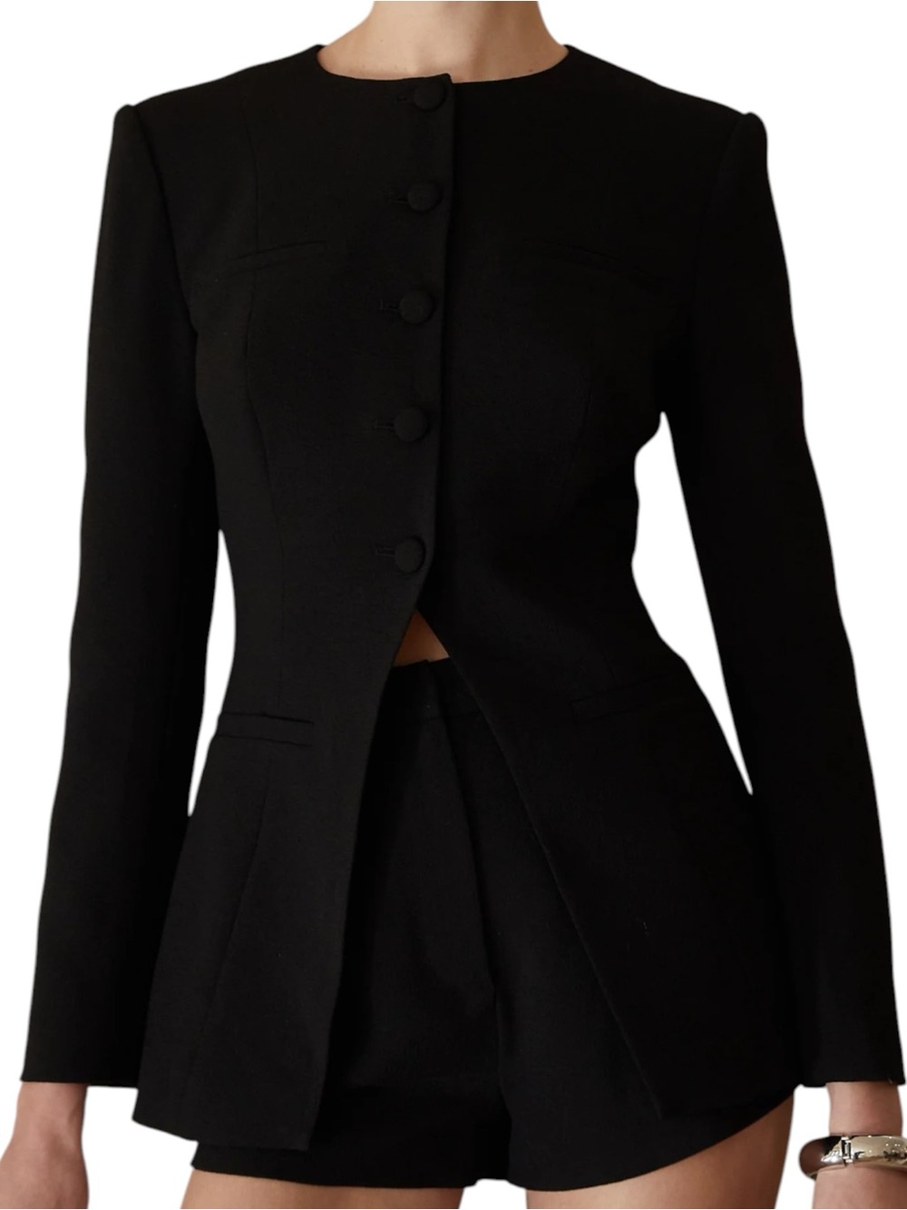 Kourt Few Moda Sibyl Jacket Black Tailored NWT